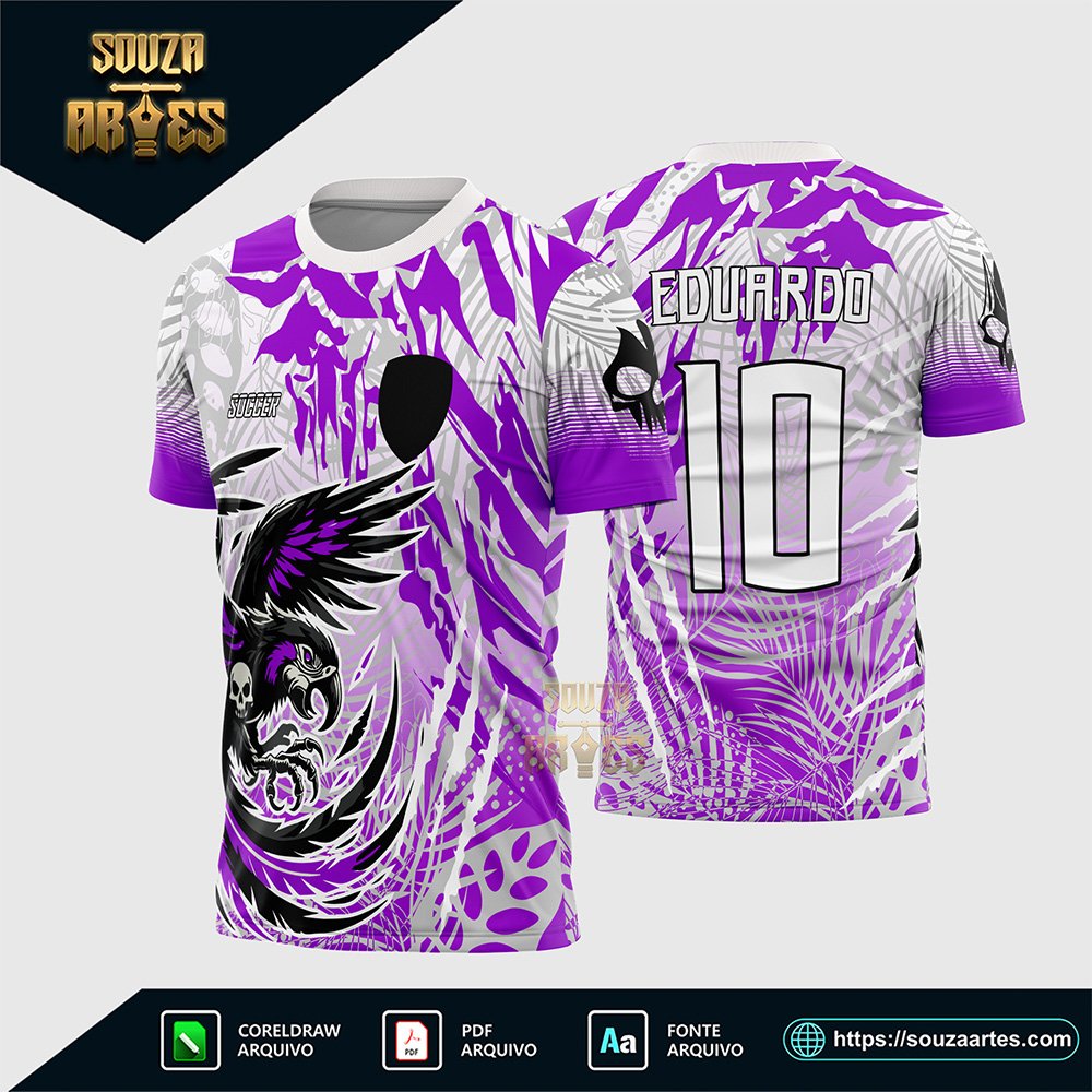 Arte Vetor Camisa de Interclasse Arara Ataque Feroz 2026