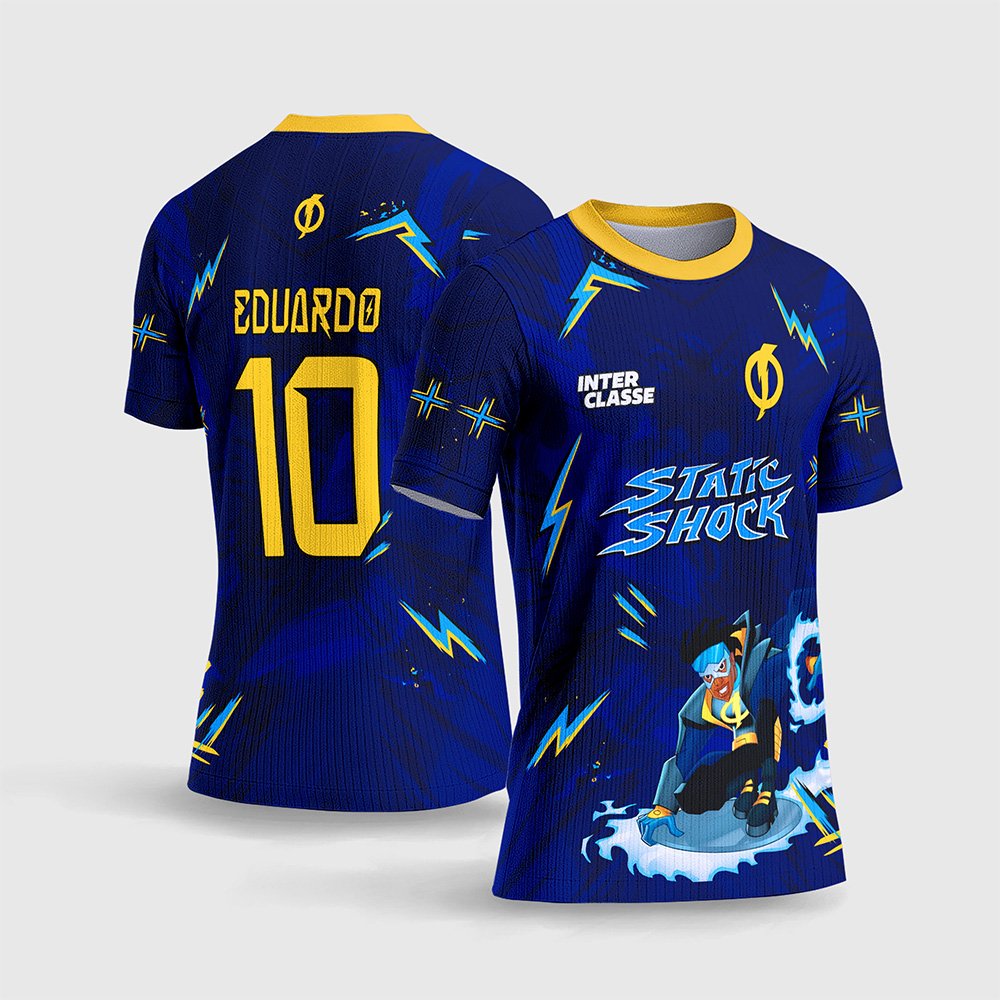 Arte Vetor Camisa Interclasse Super Choque 2027