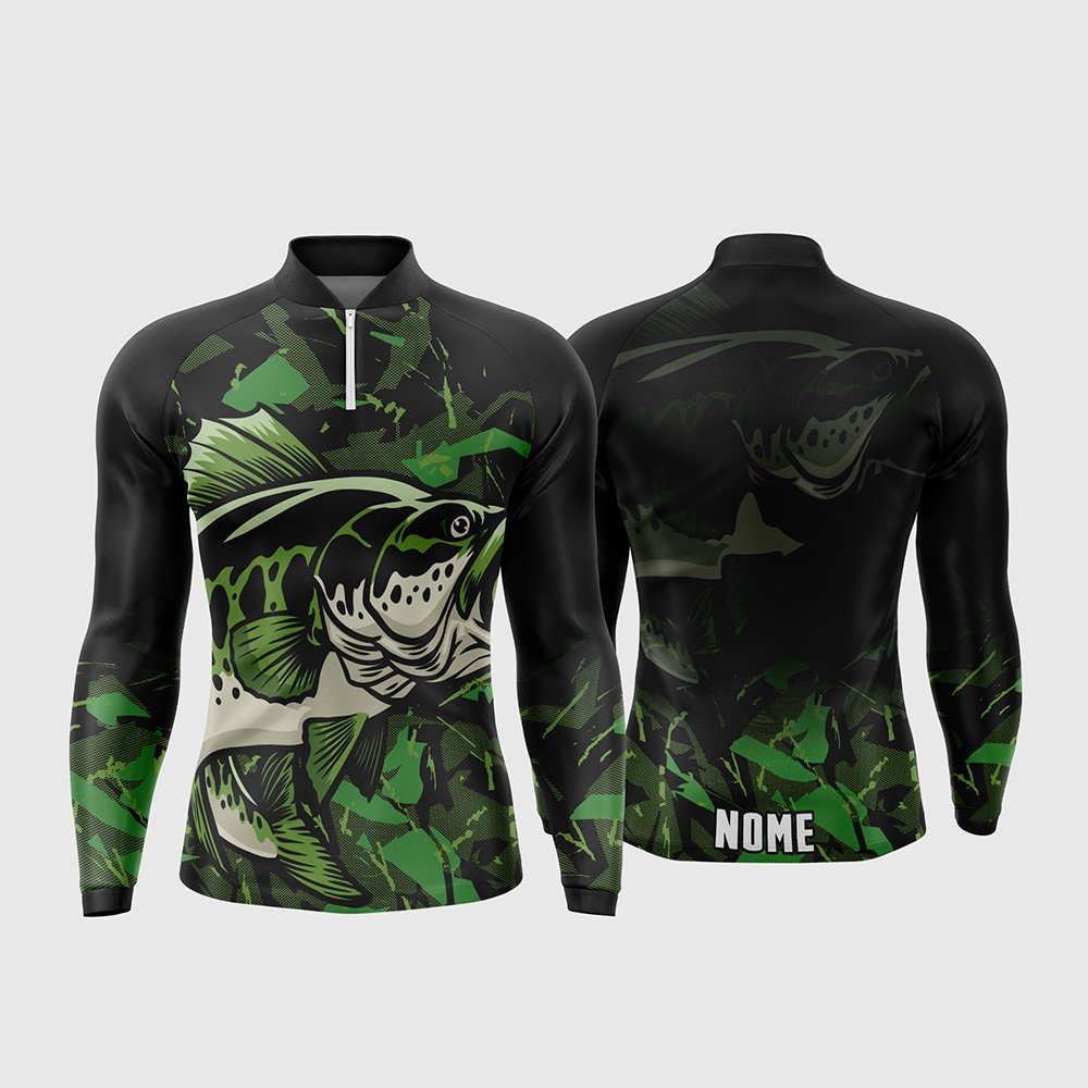 Arte Estampa Camisa De Pesca Esportiva Modelo 23
