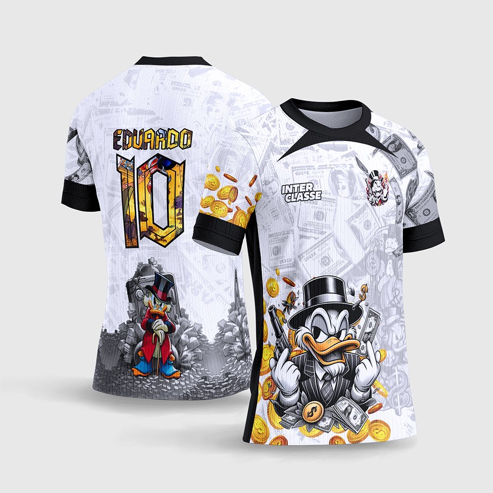 Arte Vetor Camisa de Interclasse Tio Patinhas 2027