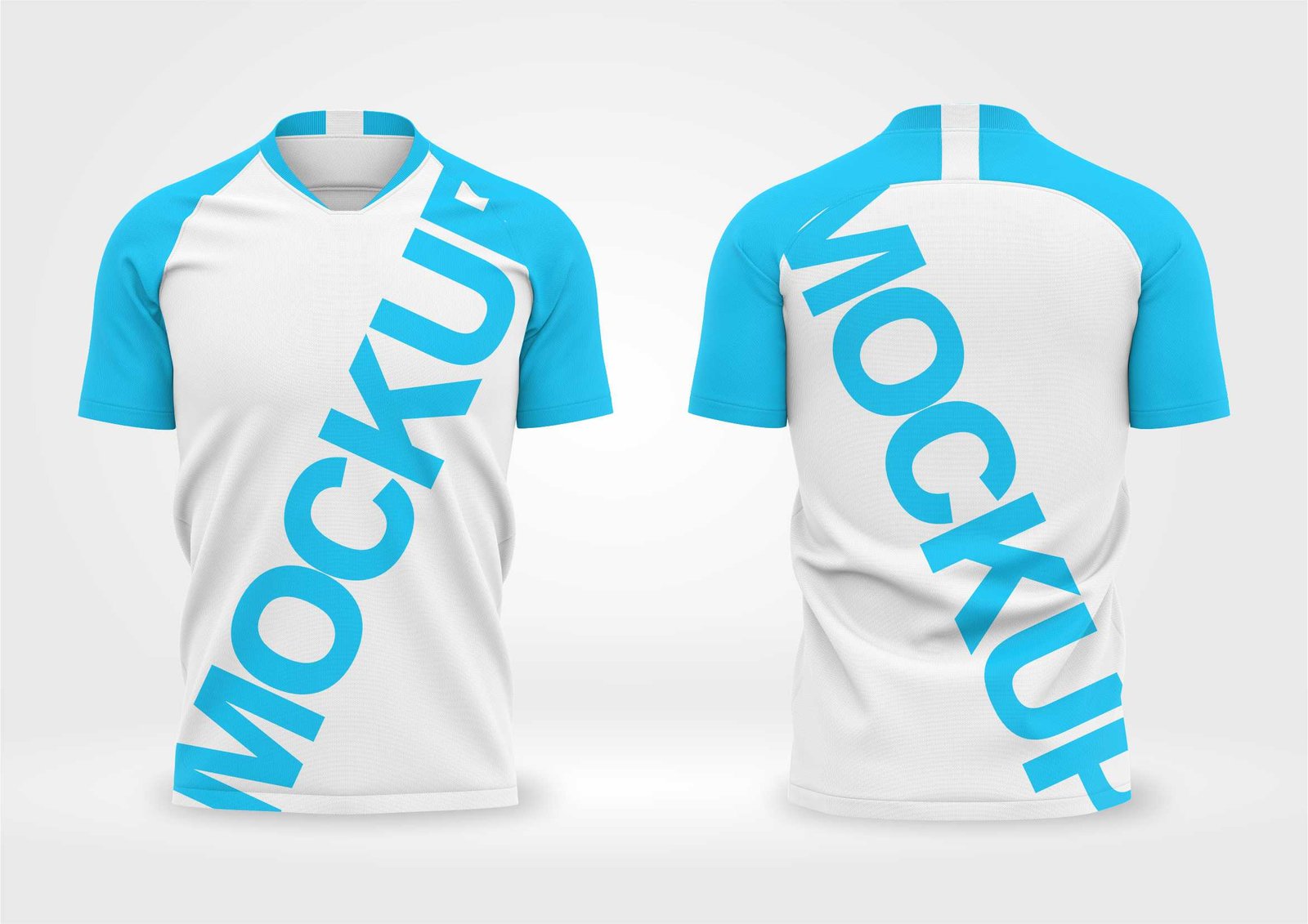 Mockup Camisa Gola Nike Raglan Editavel Corel Draw x7