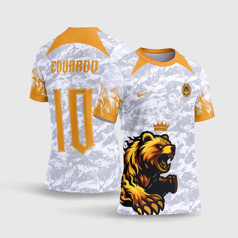 Arte Camisa Interclasse Urso Dourado 2026