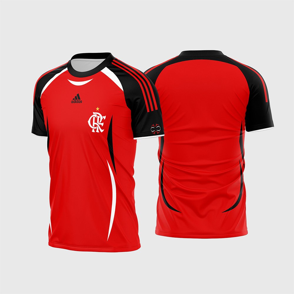 Arte Camisa do Flamengo 2021 2022 Teamgeist
