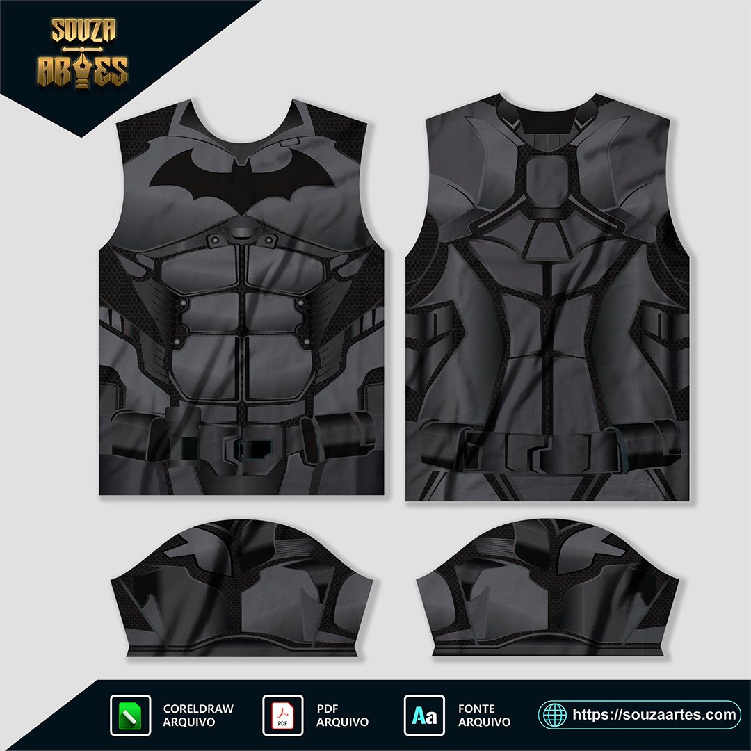 Arte Vetor Camisa Batman