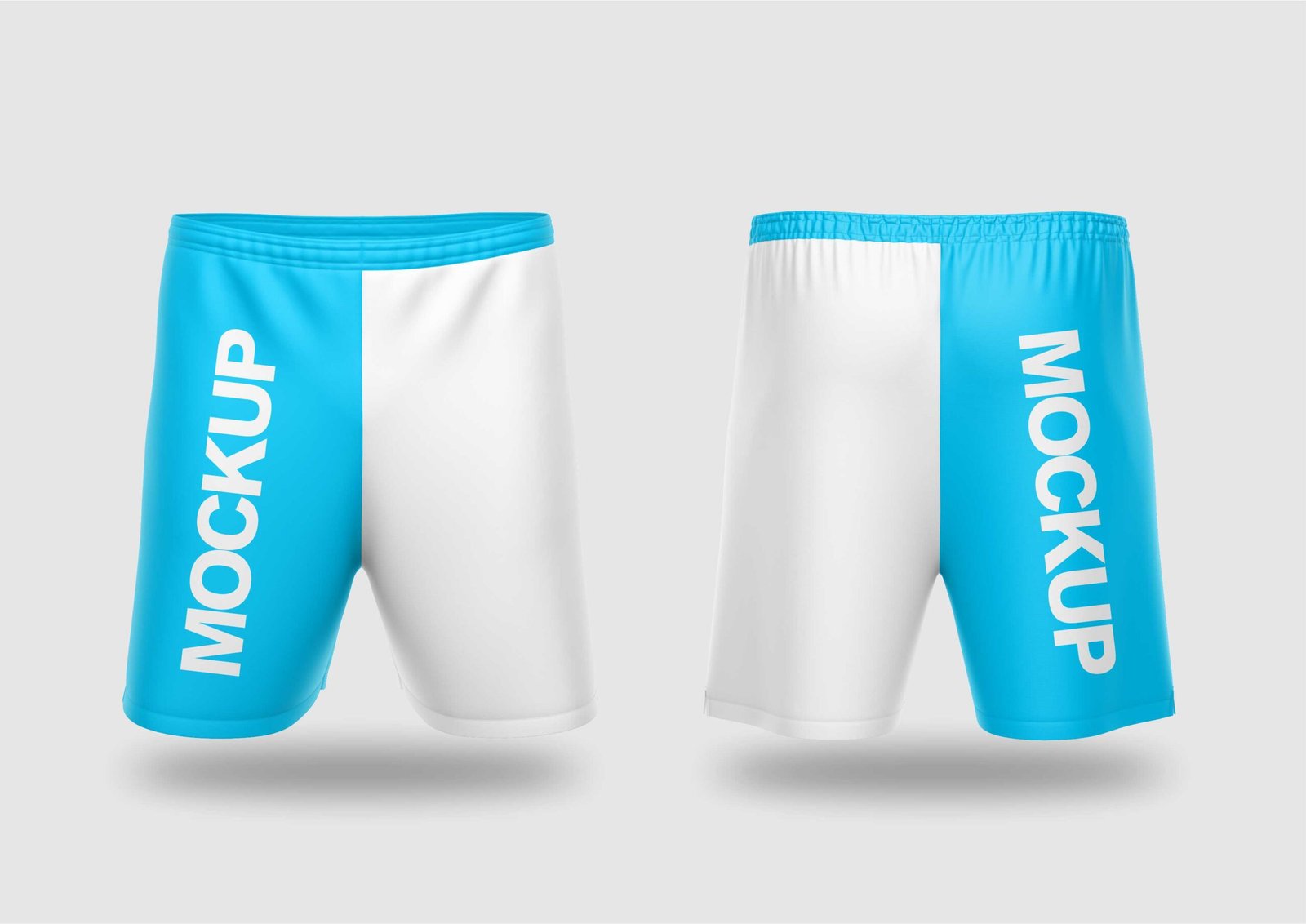 Mockup Short Masculino Esportivo Editavel Corel Draw x7
