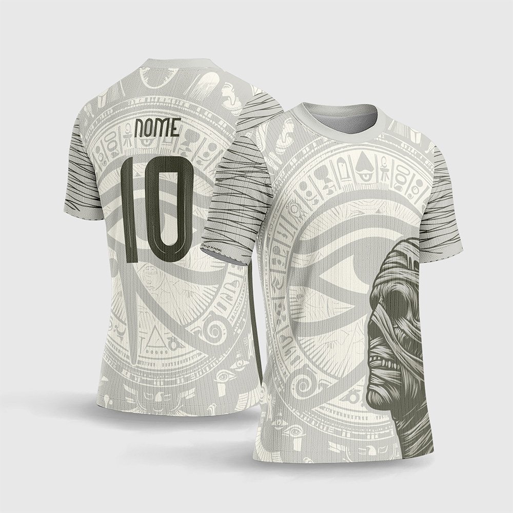 Arte Vetor Camisa de Interclasse Múmia Egito