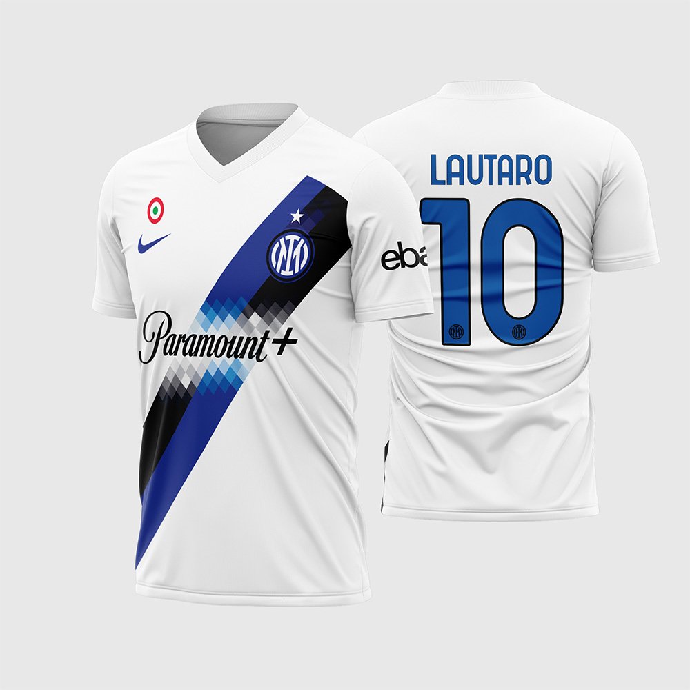 Arte Vetor Camisa Inter de Milão Reserva 2023 2024