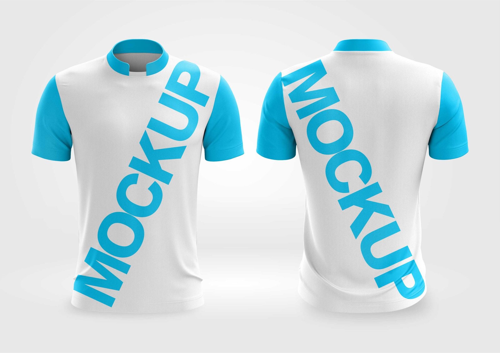 Mockup Camisa Gola Padre x7 Editavel Corel Draw x7