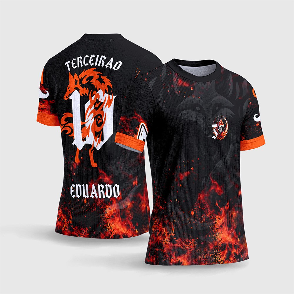 Arte Estampa Camisa InterClasse 2026 Raposa