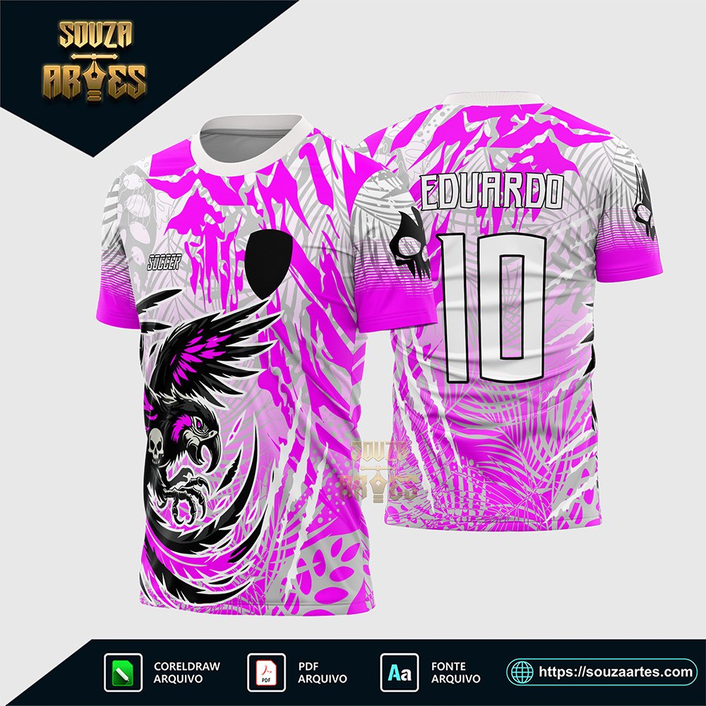 Arte Vetor Camisa de Interclasse Arara Ataque Feroz 2026