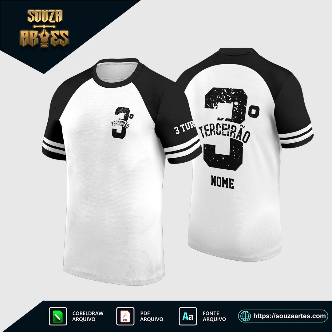 Arte Vetor Camisa Terceirão 2025