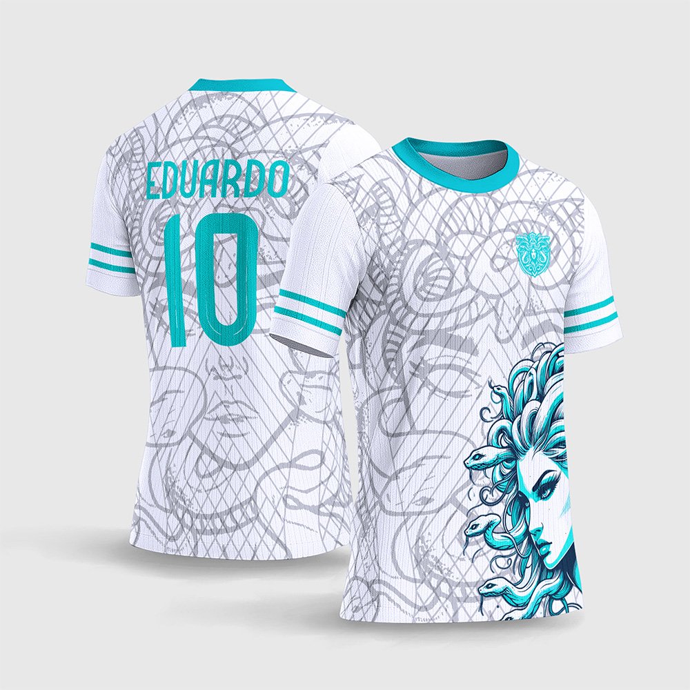 Arte Vetor Camisa InterClasse Medusa Verde Água 2026