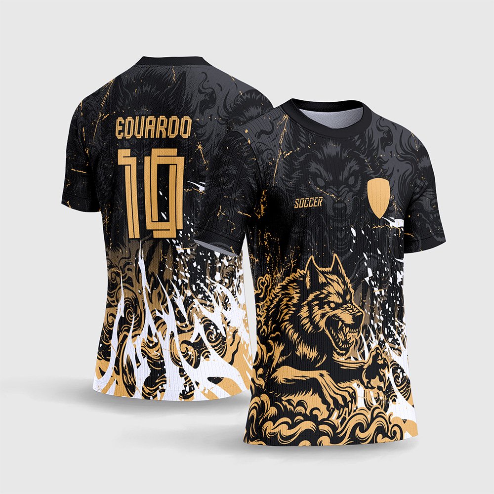 Arte Estampa Camisa Interclasse Lobo 2026 - Modelo 02