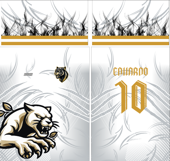 Camisa Interclasse Pantera Branca 2026 — imagem 2
