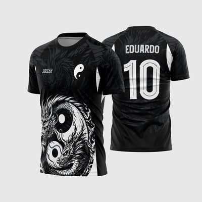Arte Camisa Interclasse Dragão Yin Yang 2025