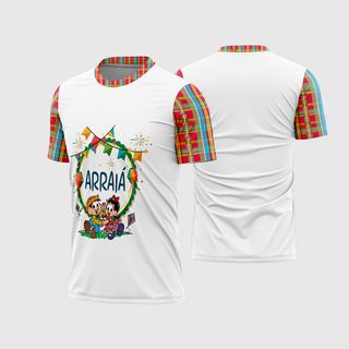 Estampa Vetor Camisa - Arraiá 2026 - Festa Junina