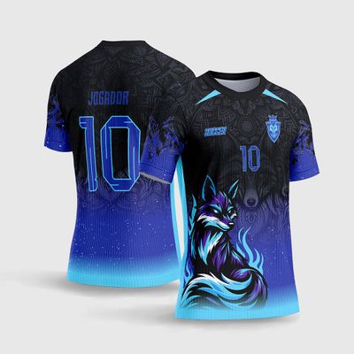 Arte Vetor Camisa de Interclasse Jogos Internos Raposa 2026 - 2027