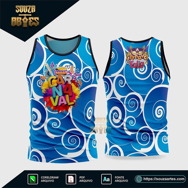 Camisa Abadá Bloco Carnaval 2026 - Modelo 46