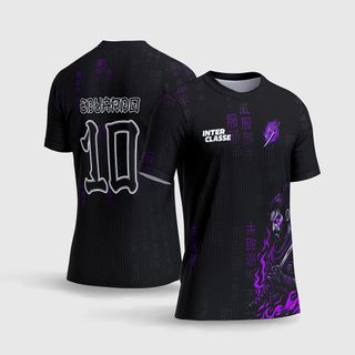 Arte Vetor Camisa Interclasse Samurai Oriental