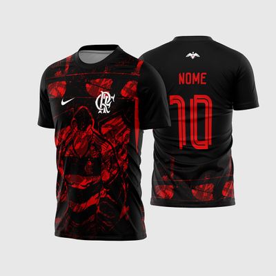 Arte Vetor Camisa Interclasse Flamengo Concept
