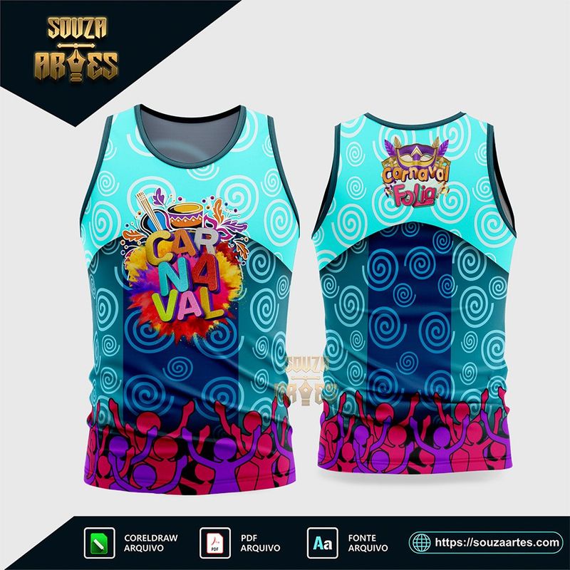 Camisa Abadá Bloco Carnaval 2026 - Modelo 27