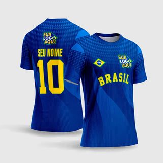 Camisa Brasil Copa do Mundo 2026 Modelo 03