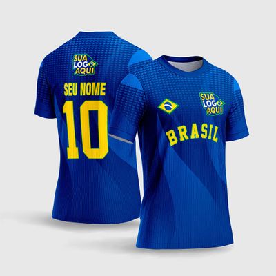 Arte Camisa Brasil Copa do Mundo 2026 Modelo 03