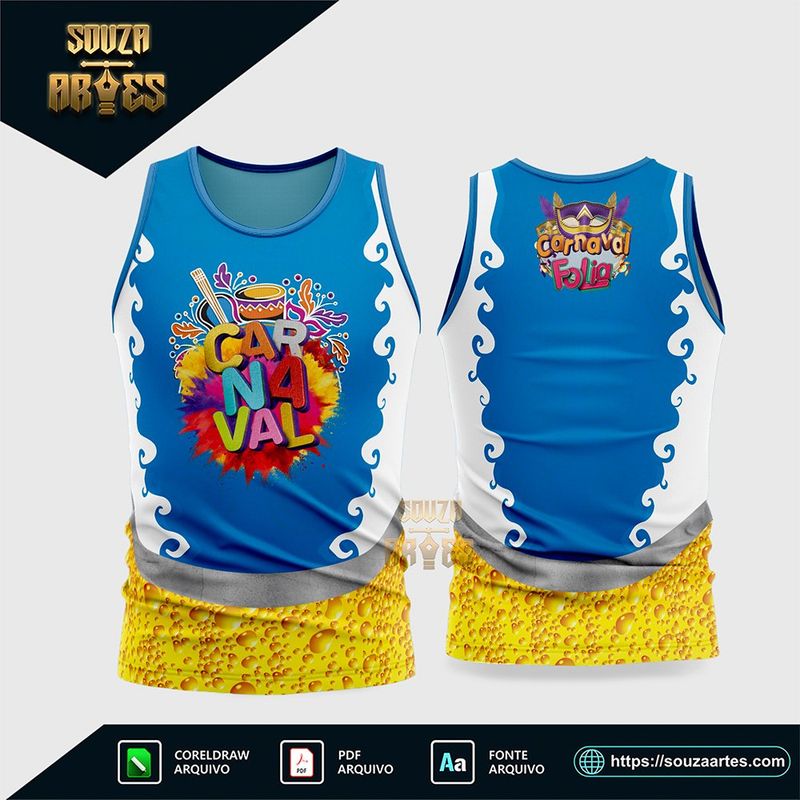 Camisa Abadá Bloco Carnaval 2026 - Modelo 30