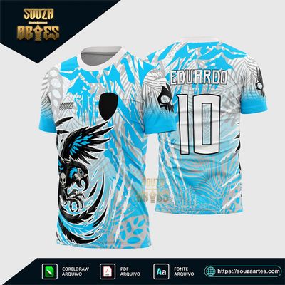 Arte Vetor Camisa de Interclasse Arara Ataque Feroz 2026