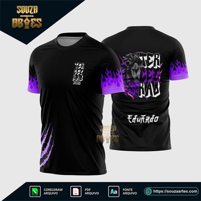 Arte Vetor Camisa Terceirão Leão Fogo 2025