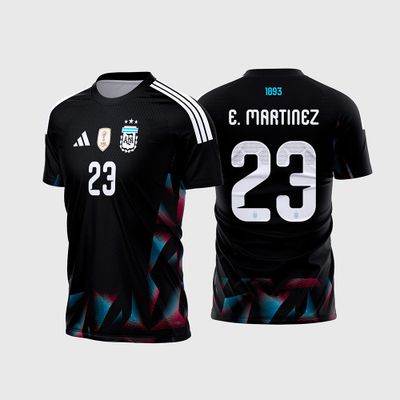 Arte Camisa Argentina Goleiro 2026 - 2028