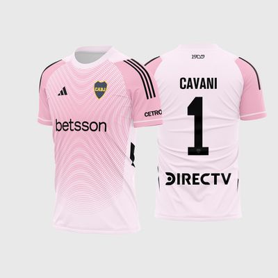 Arte Vetor Camisa Boca Juniors goleiro 2026