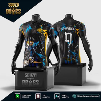 Arte Vetor Camisa Super Choque Interclasse 2024 - 2025