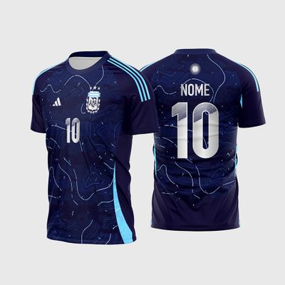 Arte Vetor Camisa Interclasse Argentina Concept