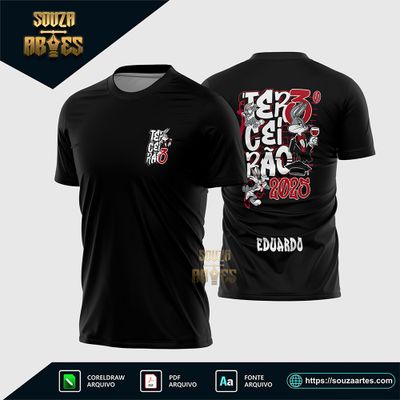 Arte Camisa Terceirão Pernalonga 2025