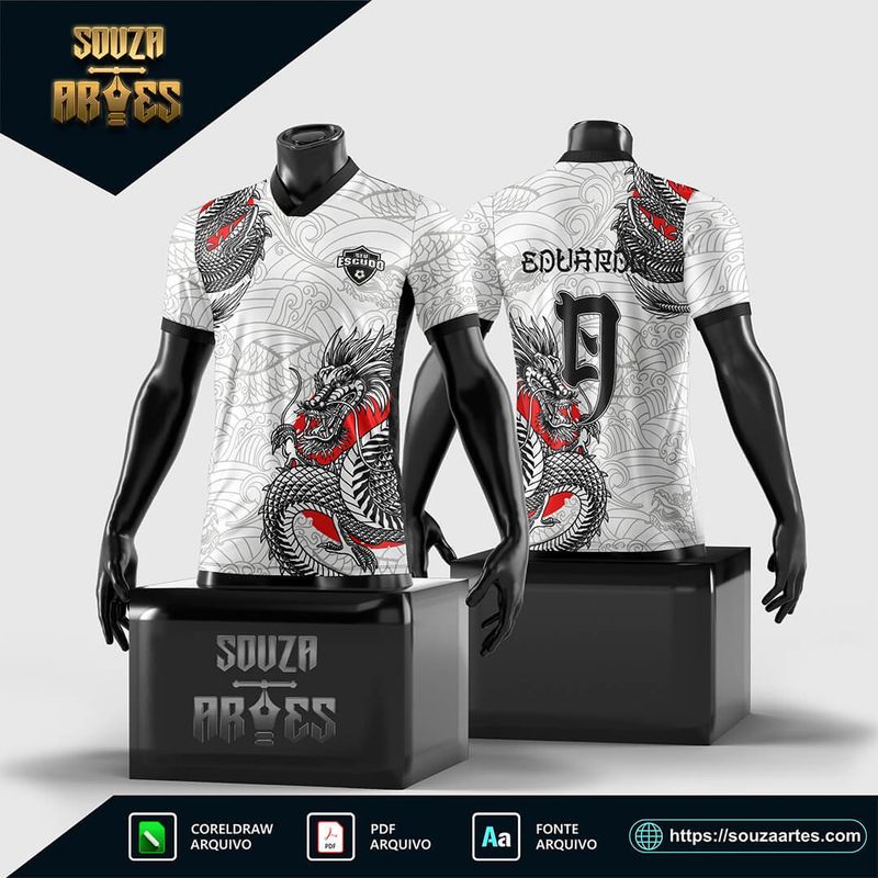 Camisa Interclasse Dragão Branco