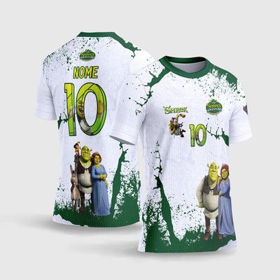 Arte Vetor Camisa de Interclasse Shrek