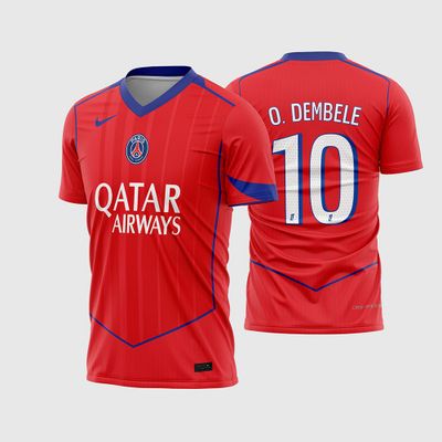Arte Vetor Terceira Camisa PSG 2025 - 2026