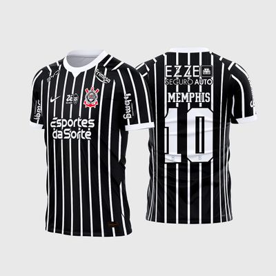 Arte Vetor Camisa Corinthians Reserva 2026 - 2027