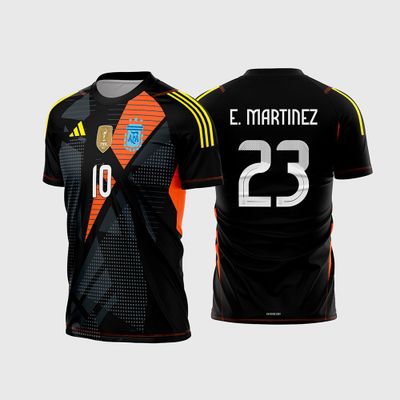 Arte Vetor Camisa Argentina Goleiro 2024 - 2025
