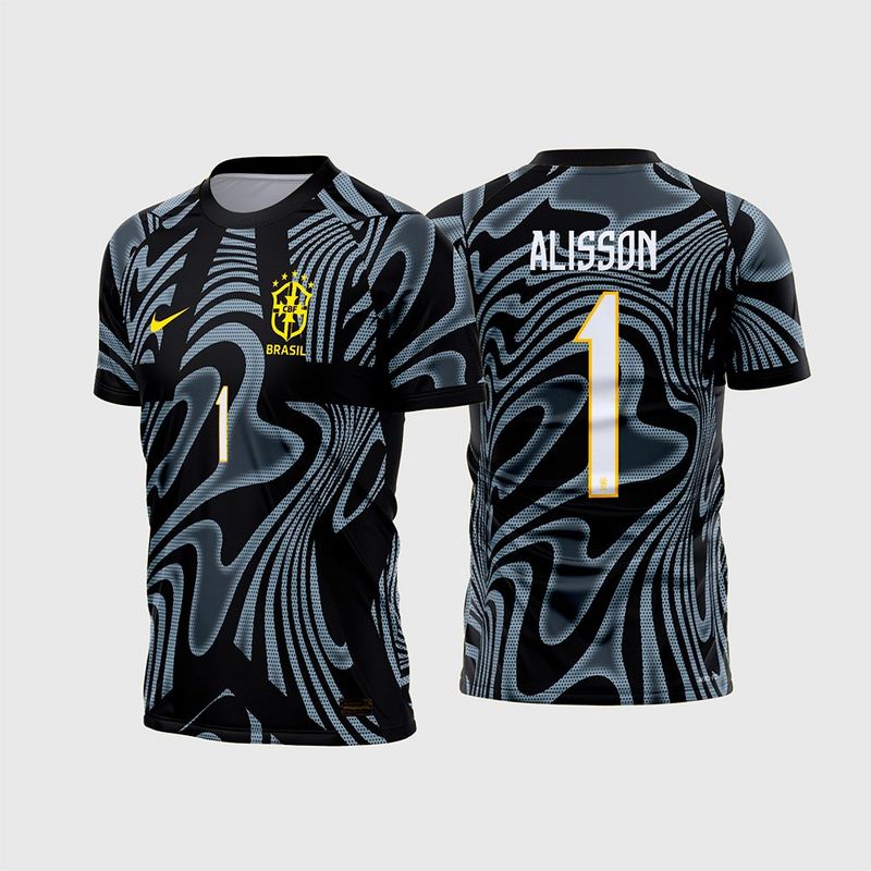 Camisa Brasil Goleiro 2026 - 2028