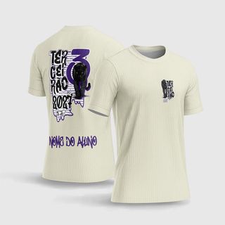 Camisa Terceirão Pantera Negra Bege