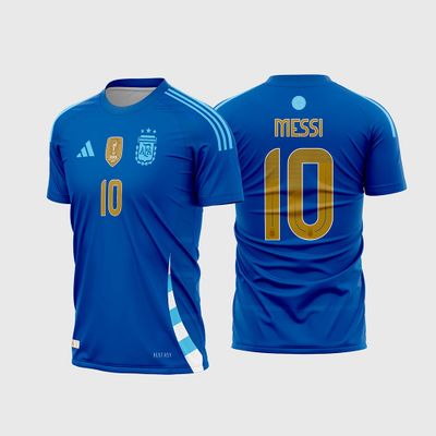 Arte Vetor Camisa Argentina Reserva 2024 - 2025