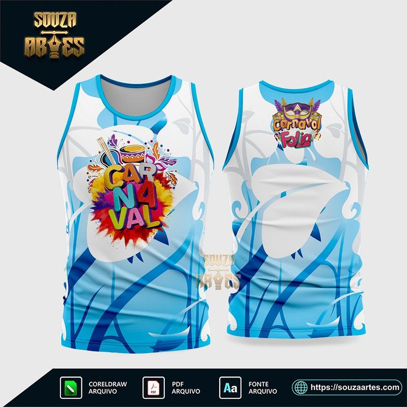 Camisa Abadá Bloco Carnaval 2026 - Modelo 32