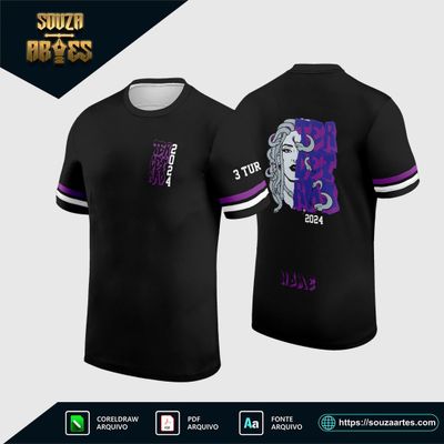Arte Vetor Camisa Terceirão 2025 - Medusa - mod 02