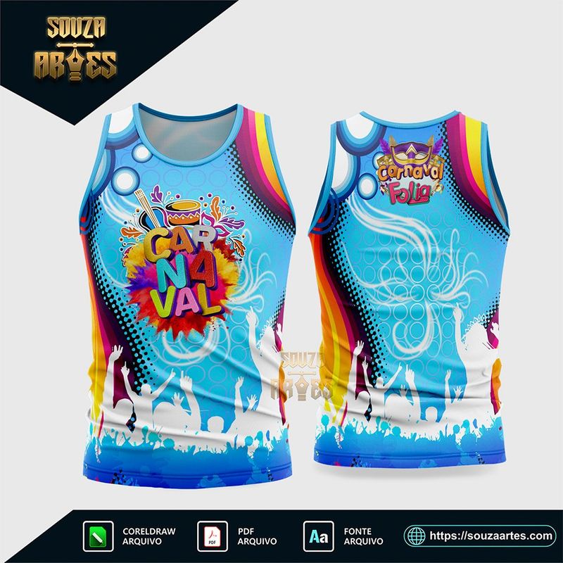 Camisa Abadá Bloco Carnaval 2026 - Modelo 08