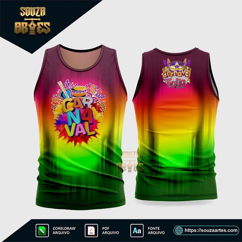 Camisa abadá de Carnaval 2026, modelo 21