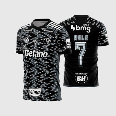 Arte Vetor Camisa Atlético Mineiro Terceira 2024 - 2025