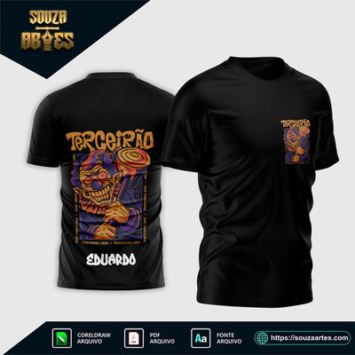 Arte Vetor Camisa Terceirão Palhaço 2025