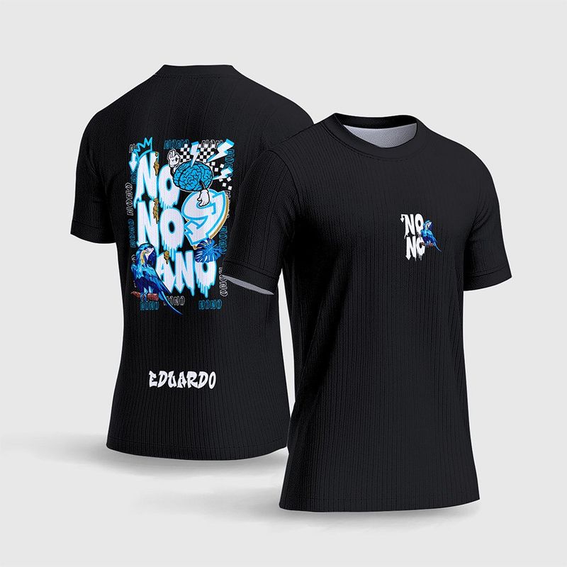 Camisa Nono Ano Arara Azul